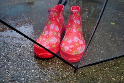 梦见自己穿凉鞋外面在下雨了什么意思