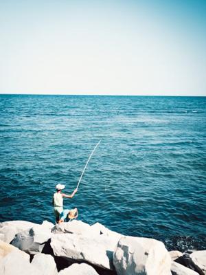 梦见钓鱼就上钩了