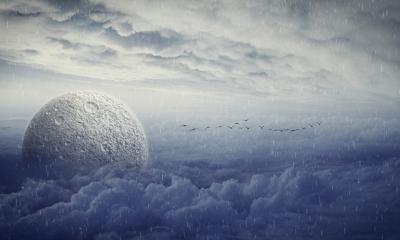 梦见乌云密布下大雨是什么意思